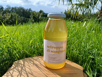 Sciroppo di Fiori di Sambuco (-20% Zucchero)