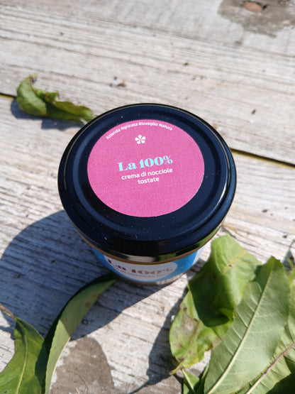 Crema di nocciole "La 100%" - Vaso 100g