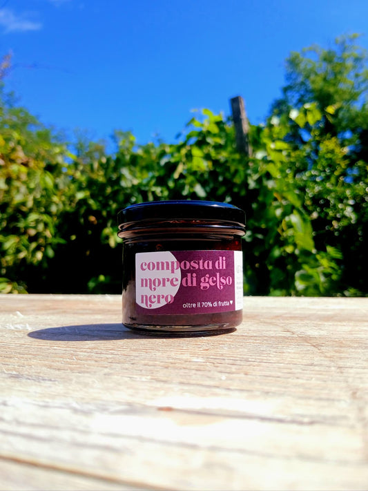 Composta di more di gelso nero (>70% frutta)