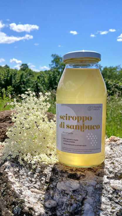 Sciroppo di Fiori di Sambuco (-20% Zucchero)