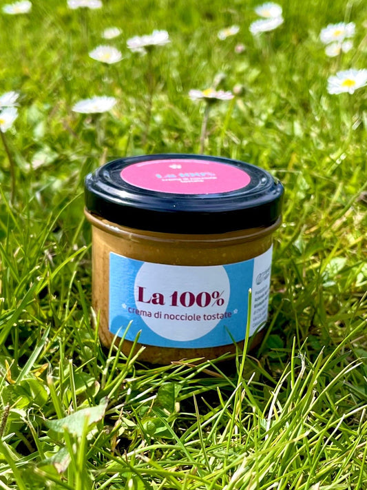 La 100% - Crema di nocciole  (Vaso 100g)